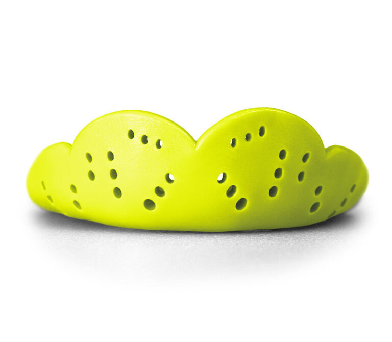 SISU AERO MOUTH GUARD – MED NEON