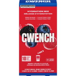 CWENCH HYDRATION MIX BERRY CRUSH - 10PK