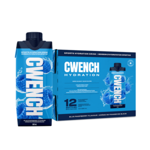 CWENCH SPORTS DRINK BLUE RASPBERRY - CASE OF 12