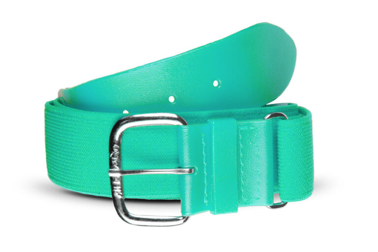 ALL-STAR BASEBALL/SOFTBALL ELASTIC BELT – 1.5″ – AQUA