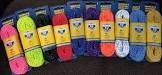 HOWIES COLOURED HOCKEY LACES WAXED