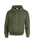 Gildan Heavy Blend Hoodie (Military Green) – Lg
